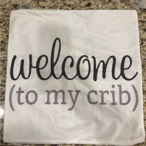 Welcome to my Crib Pillow Cover